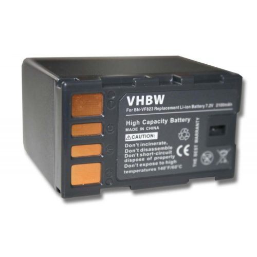 JVC BN-VF823U / BN-VF823 akkumulátor - 2100mAh (7.2V) - Utángyártott