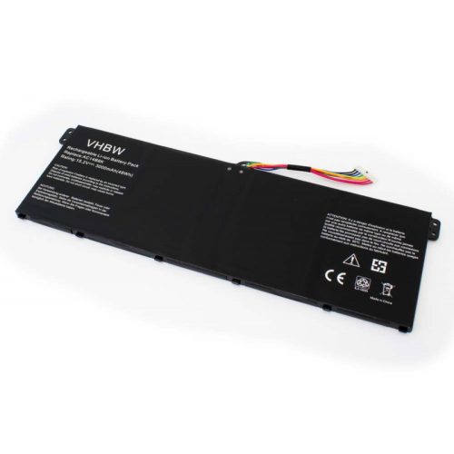 Acer AC14B8K Laptop akkumulátor - 3000mAh (15.2V Fekete) - Utángyártott