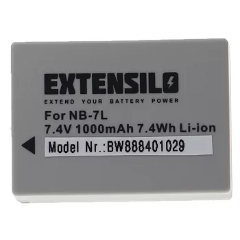 Canon NB-7L akkumulátor - 1000mAh (7.4V) - Utángyártott