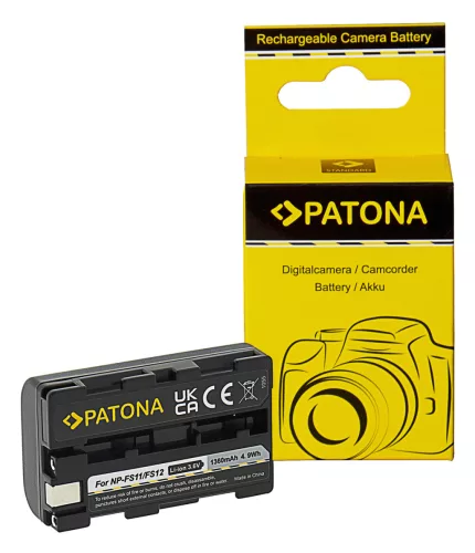 Sony NP-F10, NP-FS10, NP-F11 akkumulátor - 1300mAh (3.6V) - Utángyártott