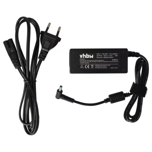 Dell XPS 12, XPS 13 Ultrabook laptop töltő adapter - 45W (19.5V 2.31A) - Utángyártott