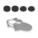   4db/set Anti-Slip Szilikon Rocker Caps Sony Playstation 5 / Amazon Luna kontrollerekhez 