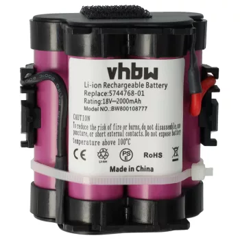   Gardena R38Li, R40Li, R45Li akkumulátor - 2000mAh (18V) - Utángyártott