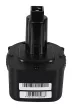 Black & Decker A9252, A9266, A9275 akkumulátor - 3300mAh (12V) - Utángyártott