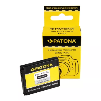Canon NB-8L akkumulátor - 740mAh (3.6V) - Utángyártott