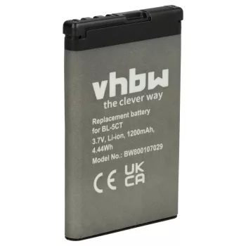 Nokia BL-5CT akkumulátor - 1200mAh (3.7V) - Utángyártott