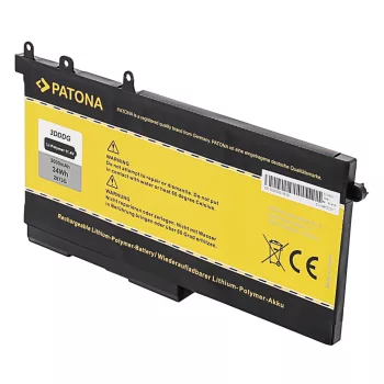   Dell Latitude E5280, E5480, E5580 Laptop akkumulátor - 3000mAh (11.4V Fekete) - Utángyártott