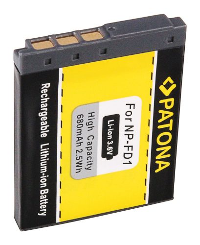 Sony NP-BD1, NP-FD1 akkumulátor - 680mAh (3.6V) - Utángyártott