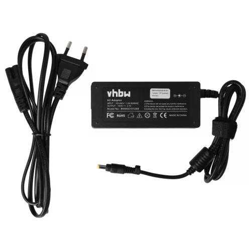 Asus A5 / HP Compaq Armada E500 / LG LS40 laptop töltő adapter - 50W (18.5V 2.7A) - Utángyártott