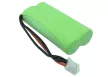 H-AAA500X2 vezetékes telefon akkumulátor - 600mAh (2.4V) - Utángyártott