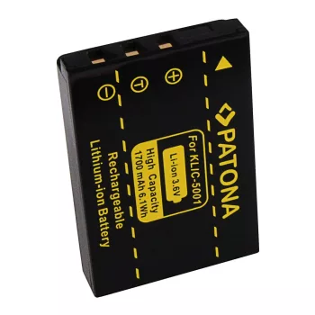   Kodak Klic-5001 akkumulátor - 1700mAh (3.6V) - Utángyártott