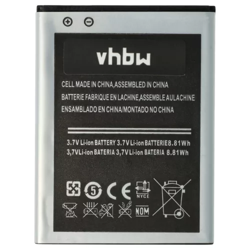 Cubot P9 készülékhez mobiltelefon akkumulátor (Li-Ion, 2200mAh / 8.14Wh, 3.7V) - Utángyártott