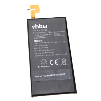   HTC 2PZF100 készülékhez mobiltelefon akkumulátor (Li-Polymer, 3000mAh / 11.55Wh, 3.85V) - Utángyártott