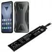 Xiaomi Black Shark 3 készülékhez mobiltelefon akkumulátor (Li-Polymer, 2300mAh / 8.86Wh, 3.85V) - Utángyártott