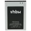 Cubot X18 készülékhez mobiltelefon akkumulátor (Li-Ion, 3200mAh / 12.16Wh, 3.8V) - Utángyártott