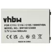 Motorola C115, C116 készülékekhez mobiltelefon akkumulátor (Li-Ion, 900mAh / 3.33Wh, 3.7V) - Utángyártott