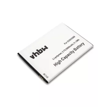   Wiko Ridge Fab készülékhez mobiltelefon akkumulátor (Li-Polymer, 3000mAh / 11.4Wh, 3.8V) - Utángyártott
