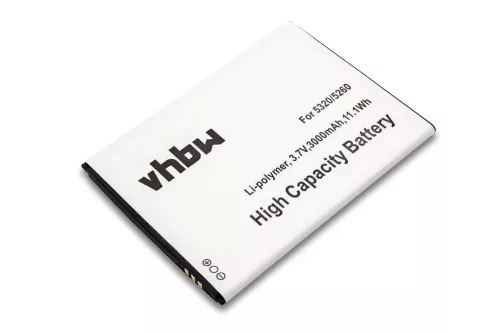 Wiko Ridge Fab készülékhez mobiltelefon akkumulátor (Li-Polymer, 3000mAh / 11.4Wh, 3.8V) - Utángyártott
