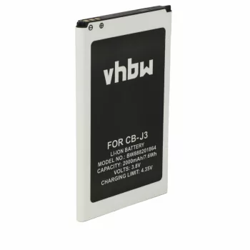   Cubot J3 készülékhez mobiltelefon akkumulátor (Li-Ion, 2000mAh / 7.6Wh, 3.8V) - Utángyártott