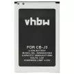 Cubot J3 készülékhez mobiltelefon akkumulátor (Li-Ion, 2000mAh / 7.6Wh, 3.8V) - Utángyártott