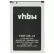 Cubot J3 készülékhez mobiltelefon akkumulátor (Li-Ion, 2000mAh / 7.6Wh, 3.8V) - Utángyártott