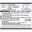 ZTE Blade A3 2020 készülékhez mobiltelefon akkumulátor (Li-Ion, 2400mAh / 9.12Wh, 3.8V) - Utángyártott