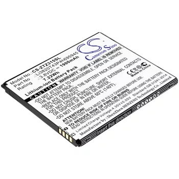   ZTE Z3153 készülékhez mobiltelefon akkumulátor (Li-Ion, 1900mAh / 7.22Wh, 3.8V) - Utángyártott