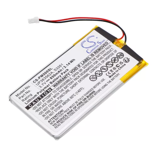 Palm / Handspring / Palmone M500 készülékhez mobiltelefon akkumulátor (Li-Polymer, 850mAh / 3.15Wh, 3.7V) - Utángyártott