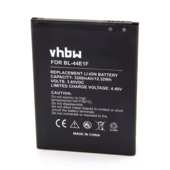   LG F800K, F800L készülékekhez mobiltelefon akkumulátor (Li-Ion, 3200mAh / 12.32Wh, 3.85V) - Utángyártott