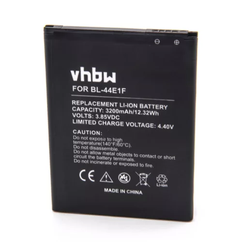 LG F800K, F800L készülékekhez mobiltelefon akkumulátor (Li-Ion, 3200mAh / 12.32Wh, 3.85V) - Utángyártott