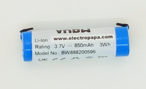 Philips HQ88xx, HQ9100, HQ9120 készülékekhez akkumulátor (Li-Ion, 800mAh / 2.96Wh, 3.7V) - Utángyártott