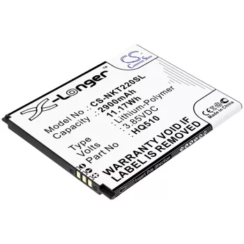   BBK Vivo Y71 készülékhez mobiltelefon akkumulátor (Li-Polymer, 2900mAh / 11.17Wh, 3.85V) - Utángyártott