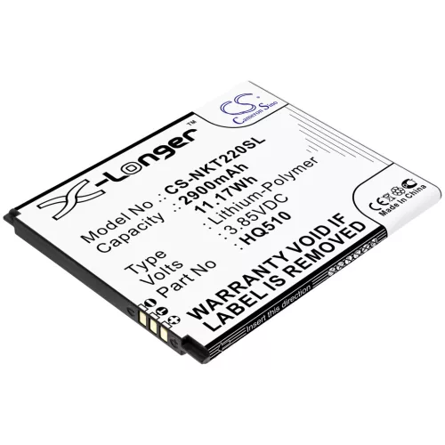 BBK Vivo Y71 készülékhez mobiltelefon akkumulátor (Li-Polymer, 2900mAh / 11.17Wh, 3.85V) - Utángyártott