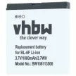 Nokia N78, N79 készülékekhez mobiltelefon akkumulátor (Li-Ion, 1000mAh / 3.7Wh, 3.7V) - Utángyártott