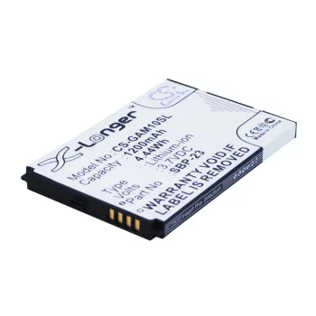   Garmin-Asus Nüvifone A10 készülékhez mobiltelefon akkumulátor (Li-Ion, 1200mAh / 4.44Wh, 3.7V) - Utángyártott