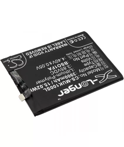 Xiaomi SKR-A0 készülékhez mobiltelefon akkumulátor (Li-Polymer, 3900mAh / 15.02Wh, 3.85V) - Utángyártott