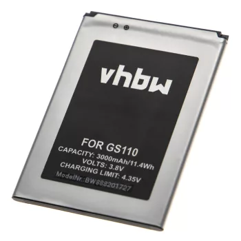   Gigaset V30145-K1310-X471 helyettesítő mobiltelefon akkumulátor (Li-Ion, 3000mAh / 11.4Wh, 3.8V) - Utángyártott