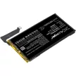 Google GMSB3 helyettesítő mobiltelefon akkumulátor (Li-Polymer, 4500mAh / 17.33Wh, 3.85V) - Utángyártott
