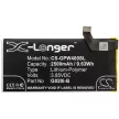 Google G020I-B helyettesítő mobiltelefon akkumulátor (Li-Polymer, 2500mAh / 9.63Wh, 3.85V) - Utángyártott