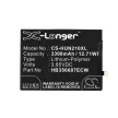 Huawei HB356687ECW helyettesítő mobiltelefon akkumulátor (Li-Polymer, 3300mAh / 12.71Wh, 3.85V) - Utángyártott