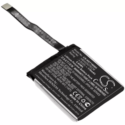 Huawei HB302527ECW helyettesítő mobiltelefon akkumulátor (Li-Polymer, 170mAh / 0.65Wh, 3.8V) - Utángyártott