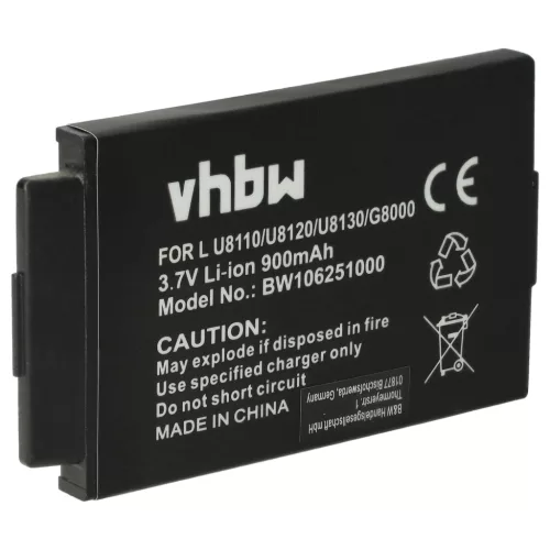 LG BSL-42G helyettesítő mobiltelefon akkumulátor (Li-Ion, 900mAh / 3.33Wh, 3.7V) - Utángyártott