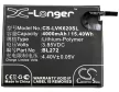 Lenovo BL272 helyettesítő mobiltelefon akkumulátor (Li-Polymer, 4000mAh / 15.4Wh, 3.85V) - Utángyártott