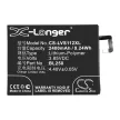 Lenovo BL250 helyettesítő mobiltelefon akkumulátor (Li-Polymer, 2400mAh / 9.24Wh, 3.85V) - Utángyártott