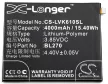 Lenovo BL270 helyettesítő mobiltelefon akkumulátor (Li-Polymer, 4000mAh / 15.4Wh, 3.85V) - Utángyártott