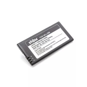   Microsoft BL-T5A helyettesítő mobiltelefon akkumulátor (Li-Ion, 1500mAh / 5.7Wh, 3.8V) - Utángyártott