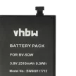 Microsoft / Nokia BV-5QW helyettesítő mobiltelefon akkumulátor (Li-Ion, 2510mAh / 9.54Wh, 3.8V) - Utángyártott