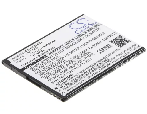 Microsoft / Nokia BV-T4D helyettesítő mobiltelefon akkumulátor (Li-Ion, 2950mAh / 11.51Wh, 3.9V) - Utángyártott