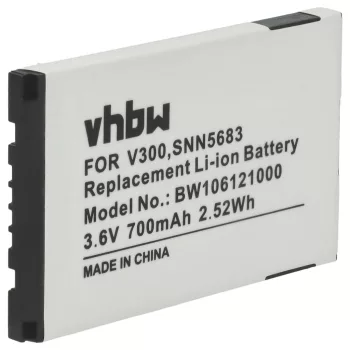   Motorola BA600 helyettesítő mobiltelefon akkumulátor (Li-Ion, 700mAh / 2.59Wh, 3.7V) - Utángyártott