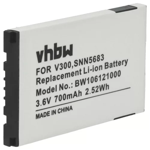 Motorola BA600 helyettesítő mobiltelefon akkumulátor (Li-Ion, 700mAh / 2.59Wh, 3.7V) - Utángyártott